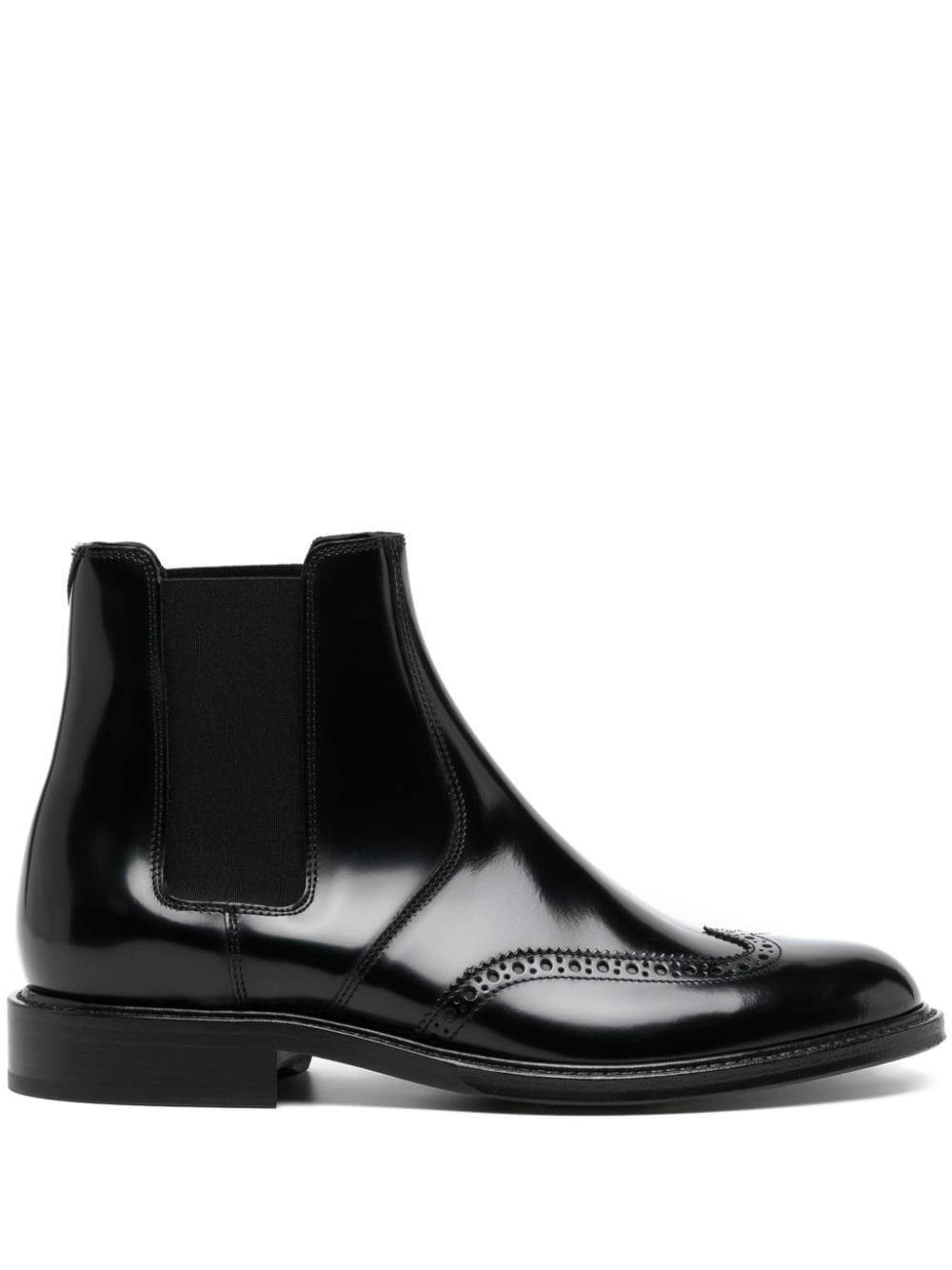 Saint Laurent Mens Army 20 Chelsea Boots in Black for Men Lyst UK
