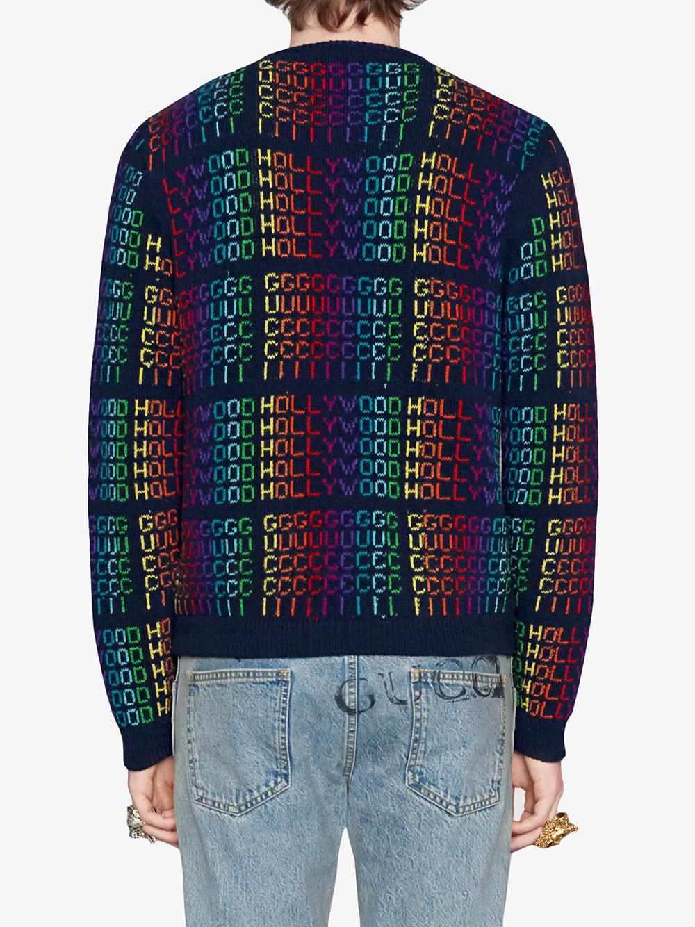 gucci rainbow sweater