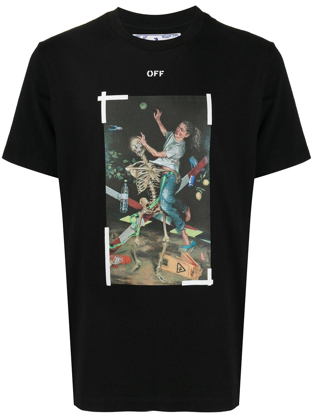 Off-White c/o Virgil Abloh Pascal Painting Print T-shirt in Black for ...
