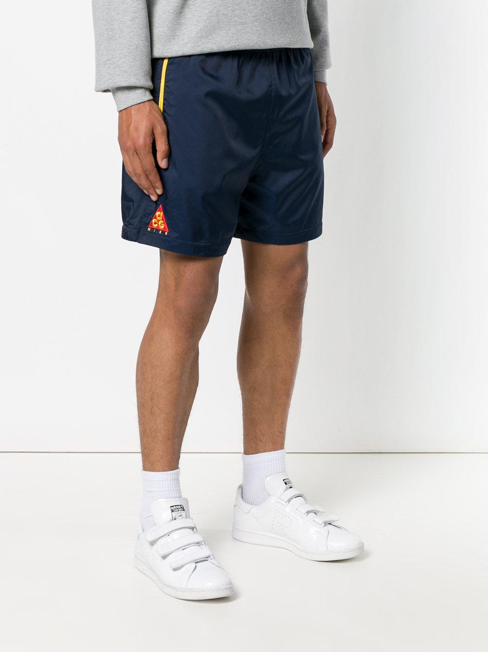Nike Acg Woven Shorts in Blue for Men | Lyst