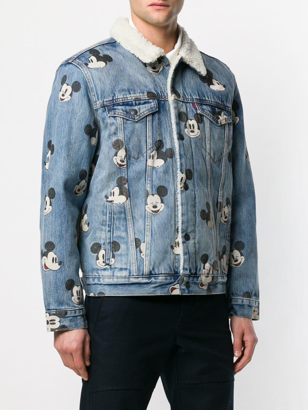 Giacca denim Mickey Mouse X DISNEY da Uomo di Levi's in Blu | Lyst