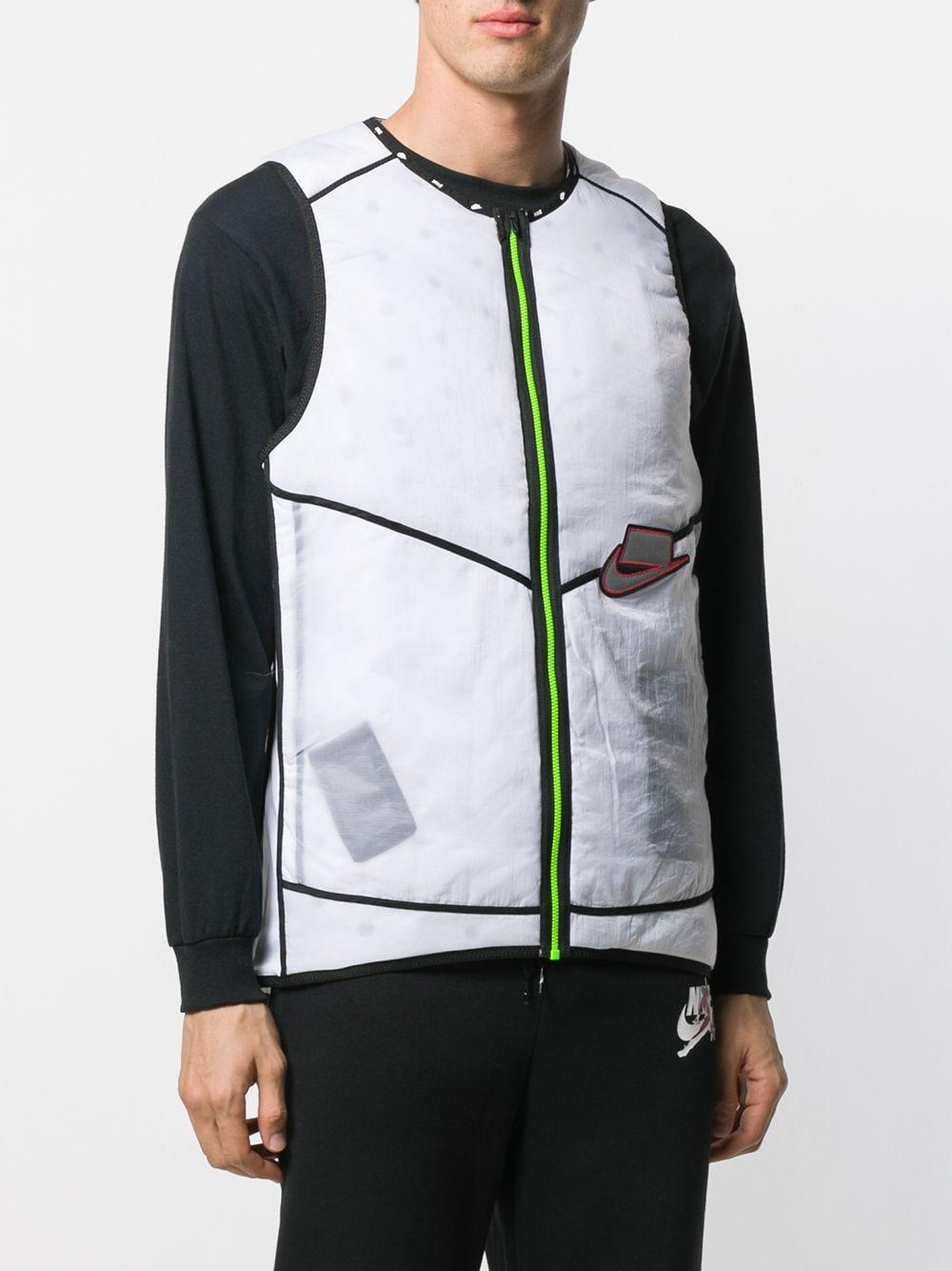 Nike Wild Run Aerolayer Vest in White for Men | Lyst UK