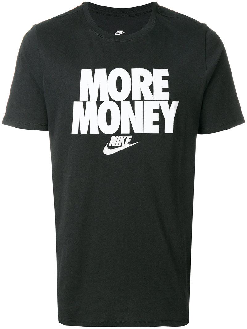 Bisagra Arquitectura Tesoro Nike More Money T-shirt in Black for Men | Lyst