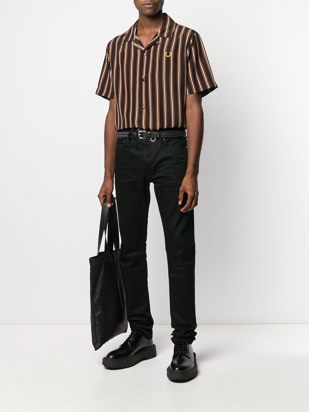 X Miles Kane Striped Bowling Shirt | islamiyyat.com