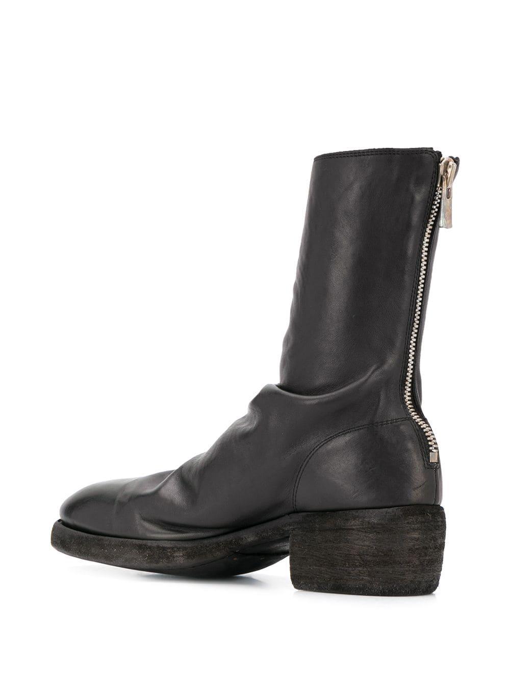 Guidi 788z Leather Boots in Black - Lyst