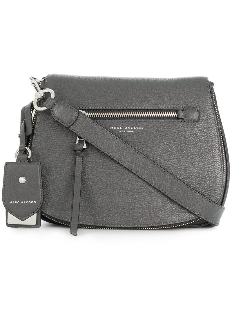 Marc jacobs grey sales saddle bag