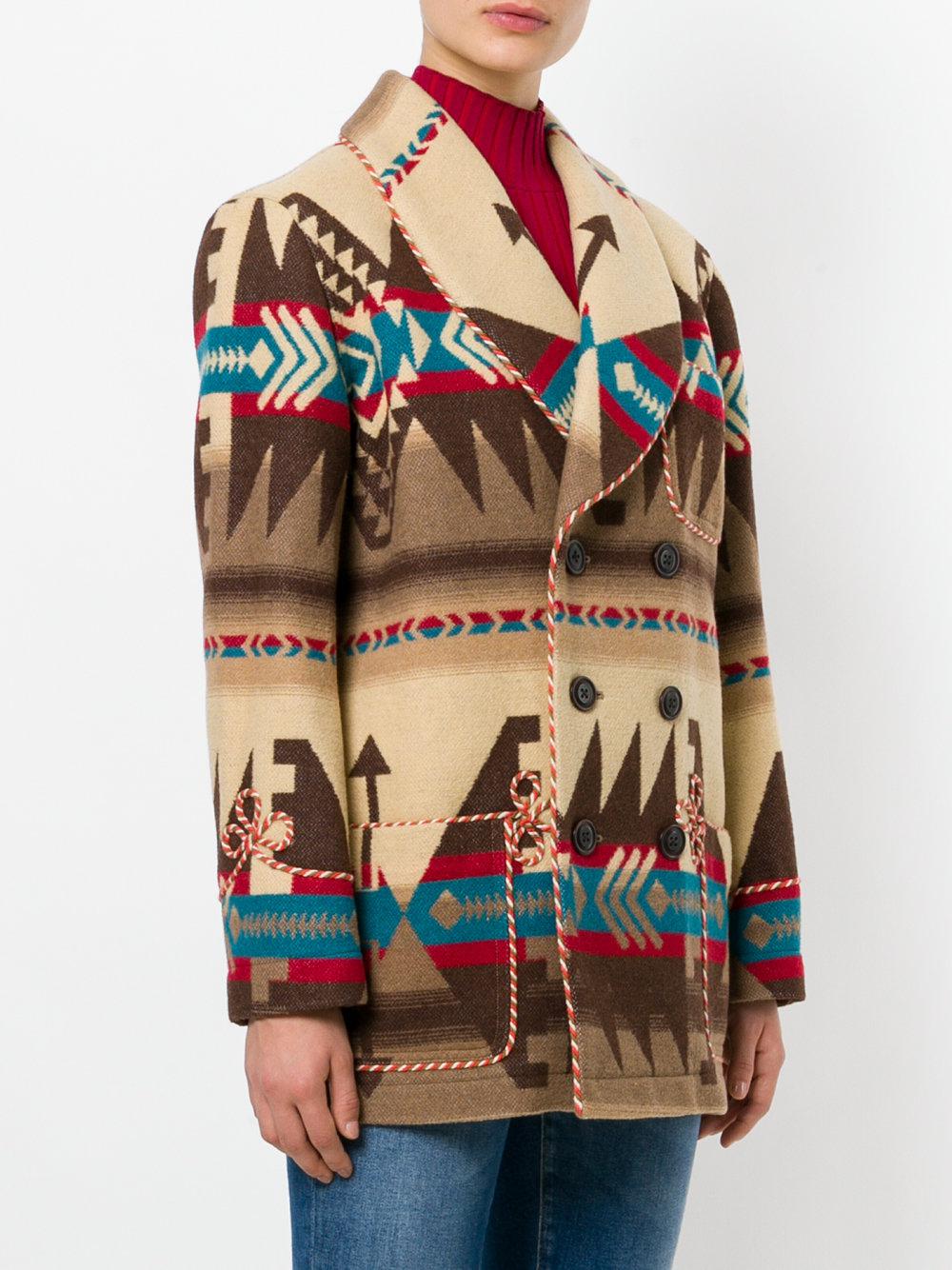 Polo Ralph Lauren Aztec Print Jacket | Lyst
