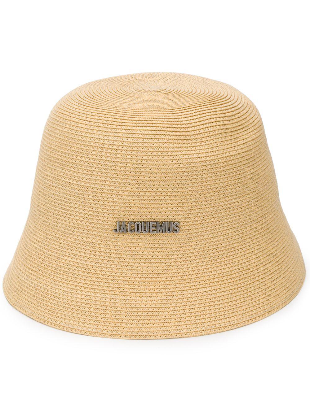 Jacquemus Woven Bucket Hat in Natural for Men Lyst