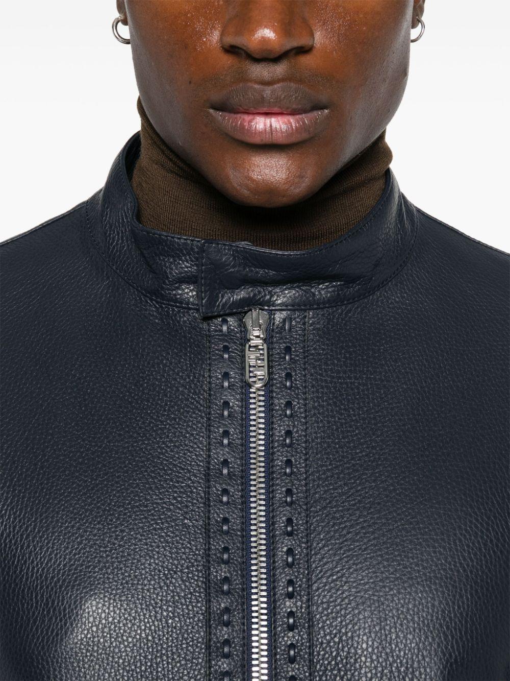 レザージャケット・コート Fendi Soprabito Selleria Leather Fendi SOPRABITO SELLERIA LEATHER Coat Wood Tone – LOZURI®