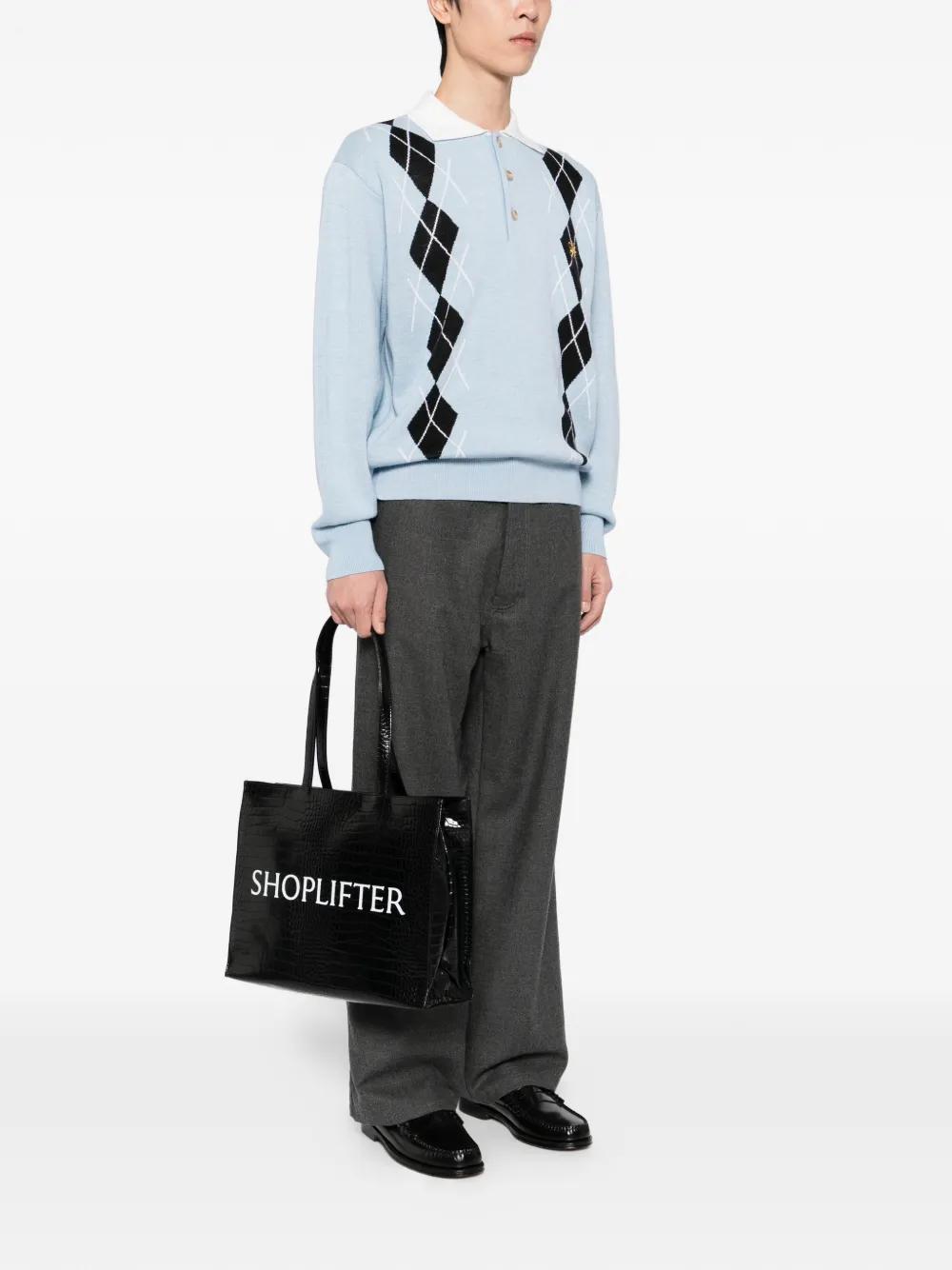 Thames MMXX Doukin Shoplifter Tote Bag in Black for Men | Lyst