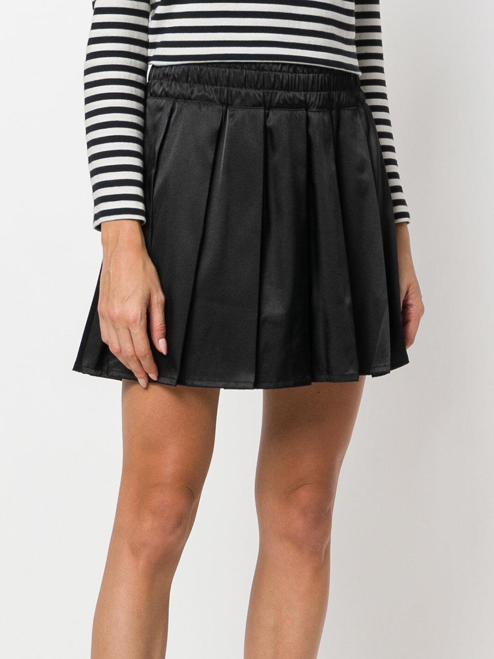 adidas Synthetic Pleated Tennis Skirt in Black - Lyst