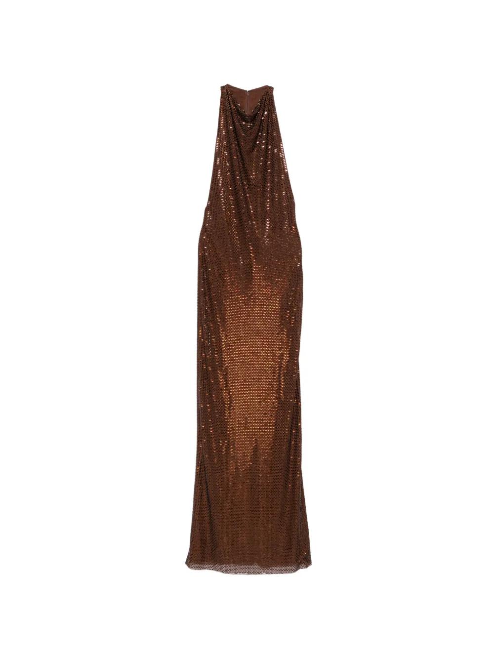 Brown Self-Portrait Dresses for Women | Lyst