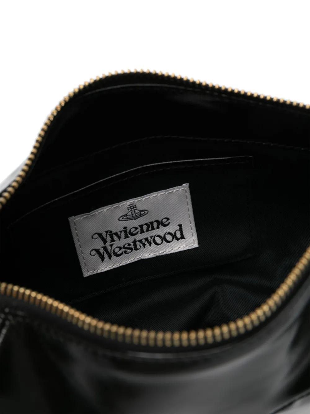 Vivienne Westwood Small Agnes Shoulder Bag in Black | Lyst