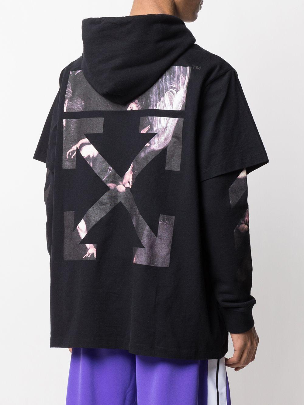 Off-White c/o Virgil Abloh Caravaggio Arrows Print Double-layer