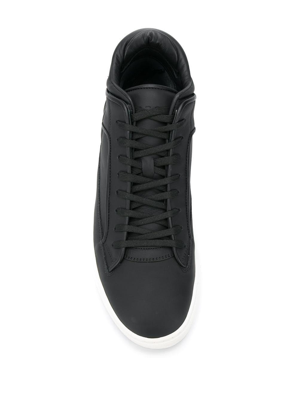 ETQ Amsterdam Leather Mid-top Sneakers in Black for Men - Lyst