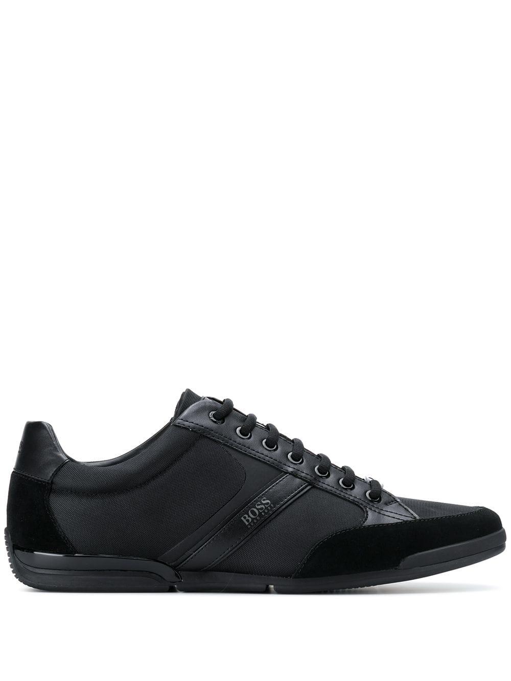 boss sneakers black