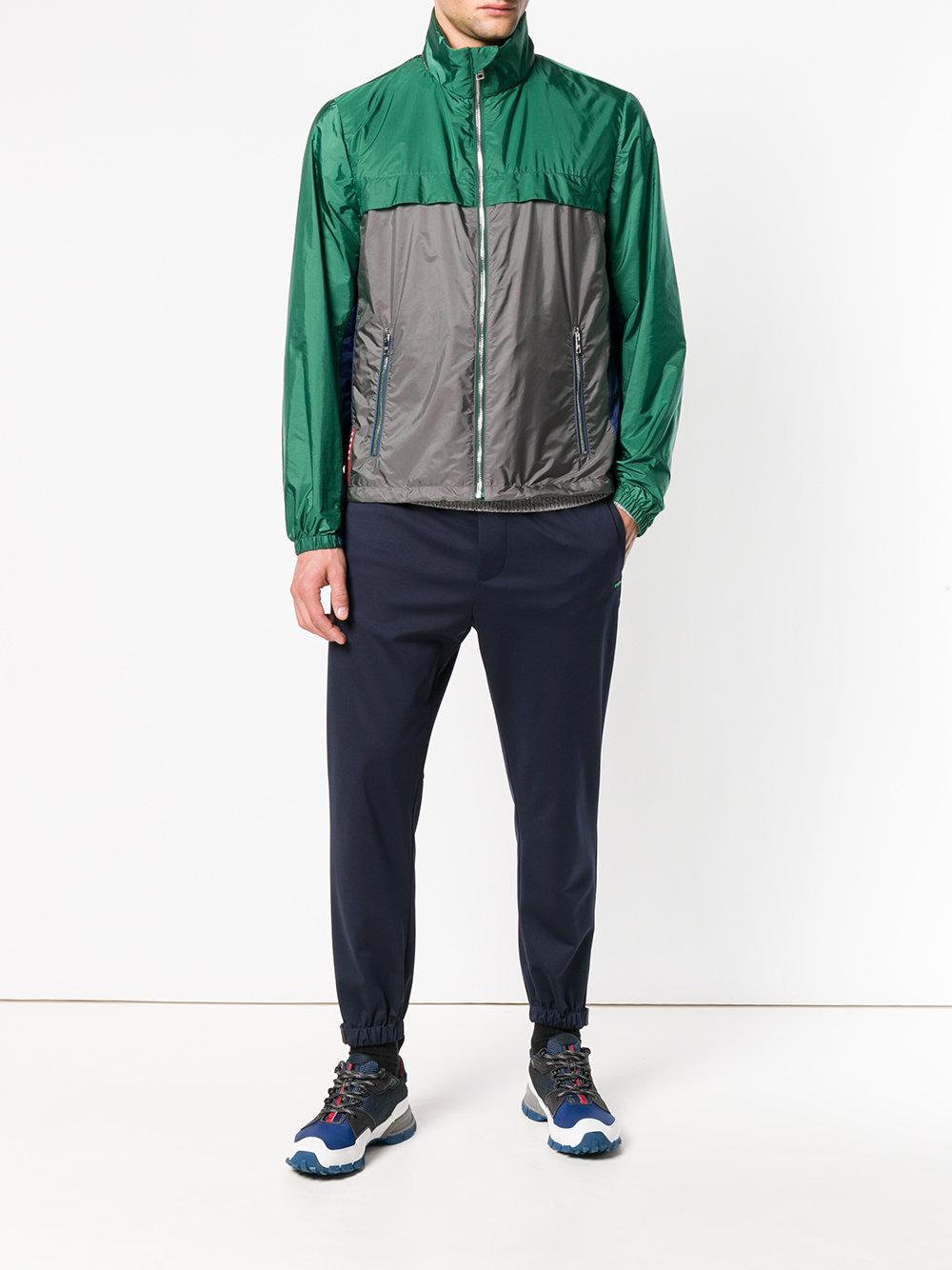 two tone windbreaker