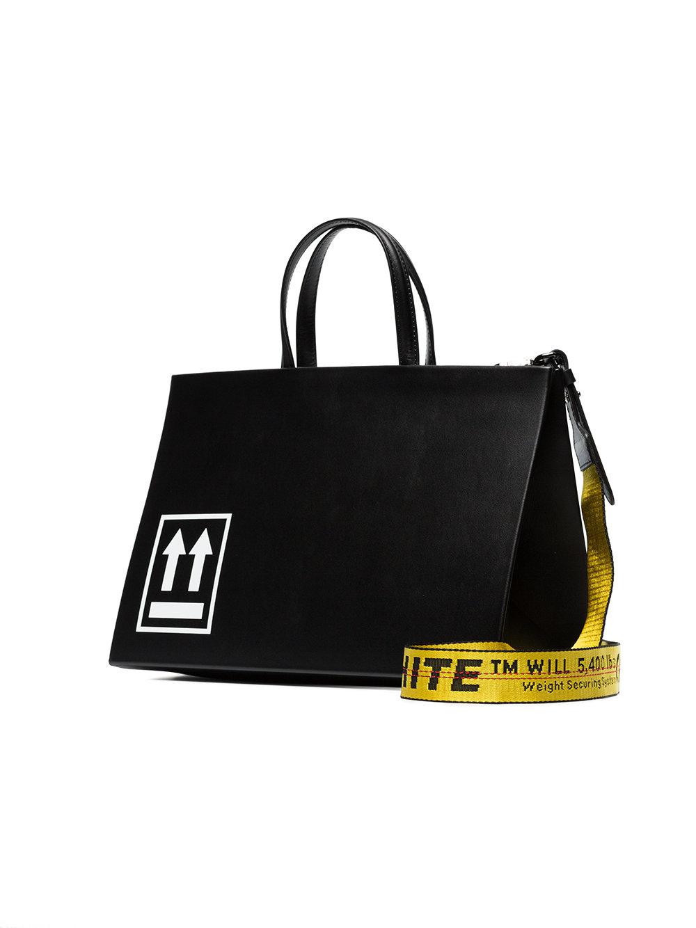off white medium box bolsa