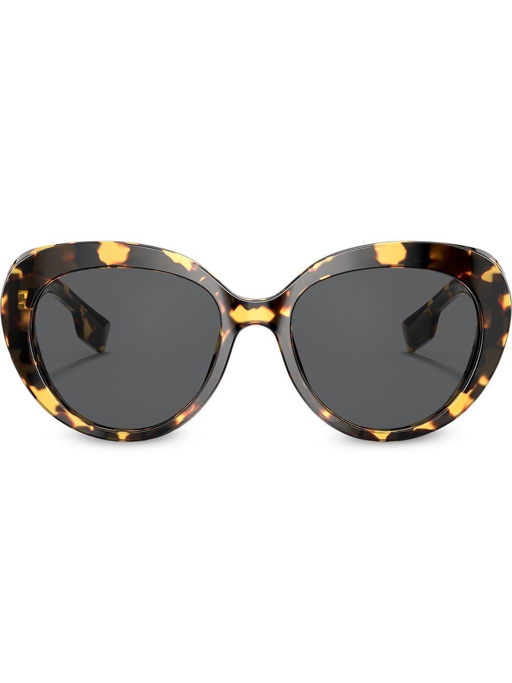 Burberry Oversized Sunglasses in Brown Lyst