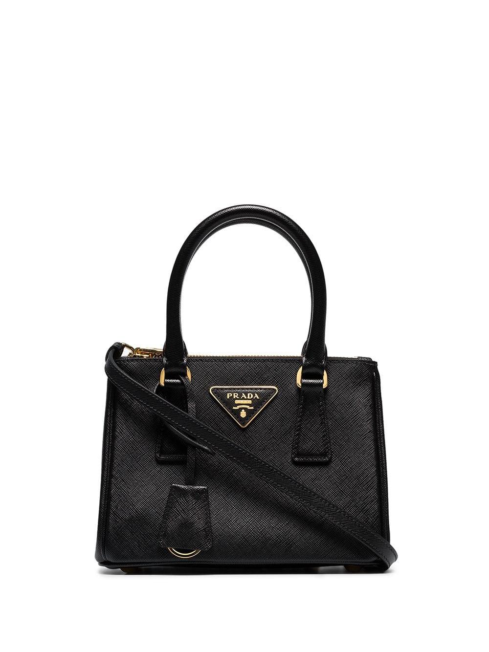 black mini prada bag