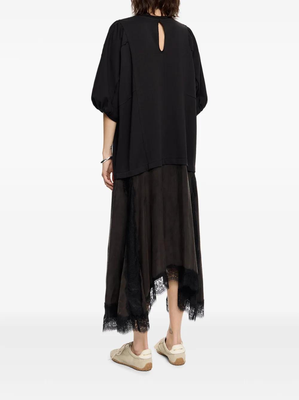 bimba y lola black dress BIMBA Y LOLA. Black heart-patterned shirt dress. TM  Hibuy market