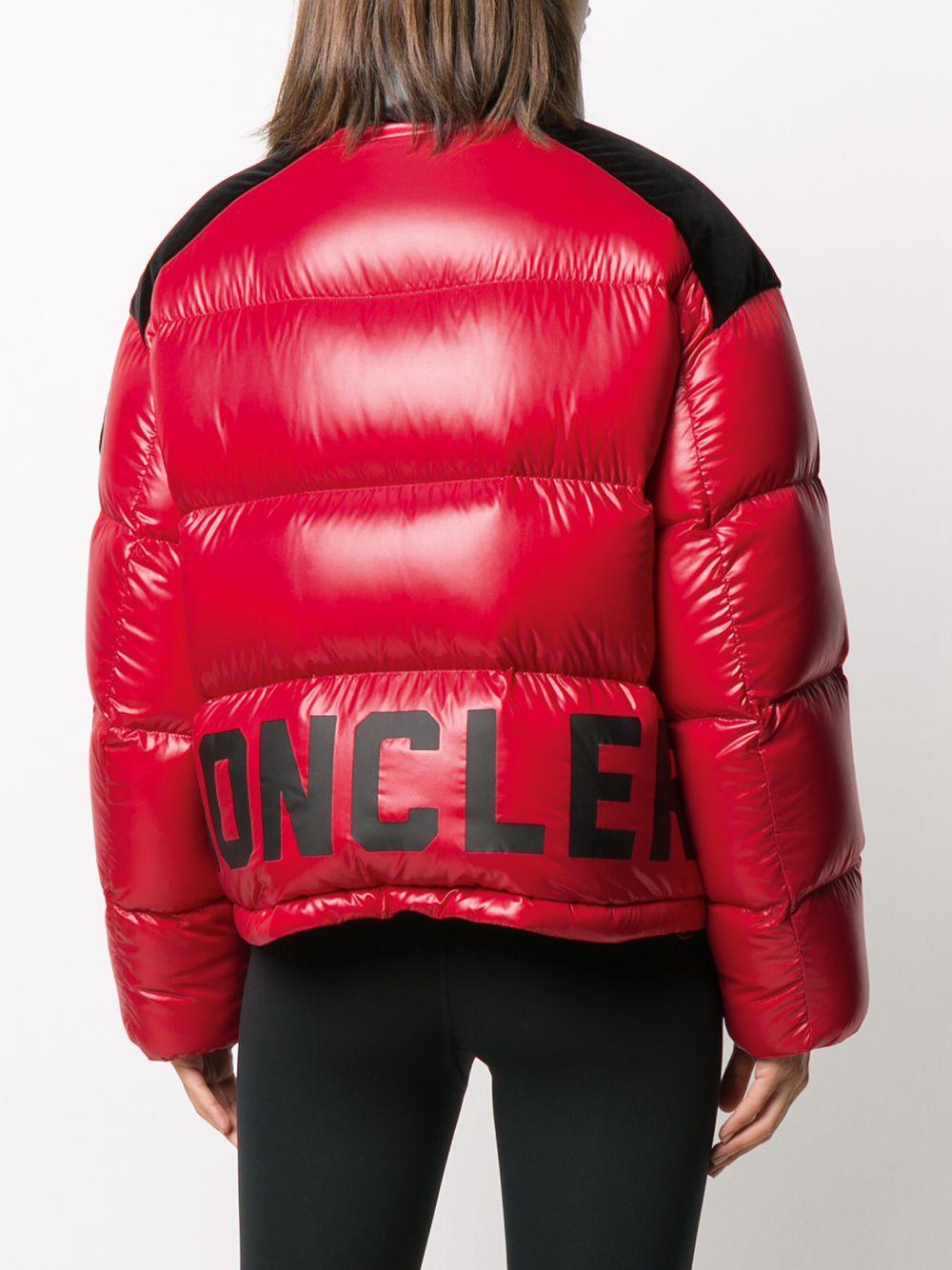 moncler chouelle jacket red