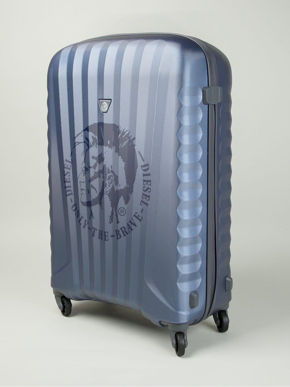 DIESEL Travel Suitcase in Blue for Men | Lyst Canada