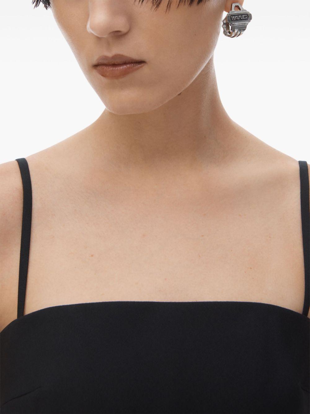 Alexander Wang レディース ブラック ミニドレス ワンピース