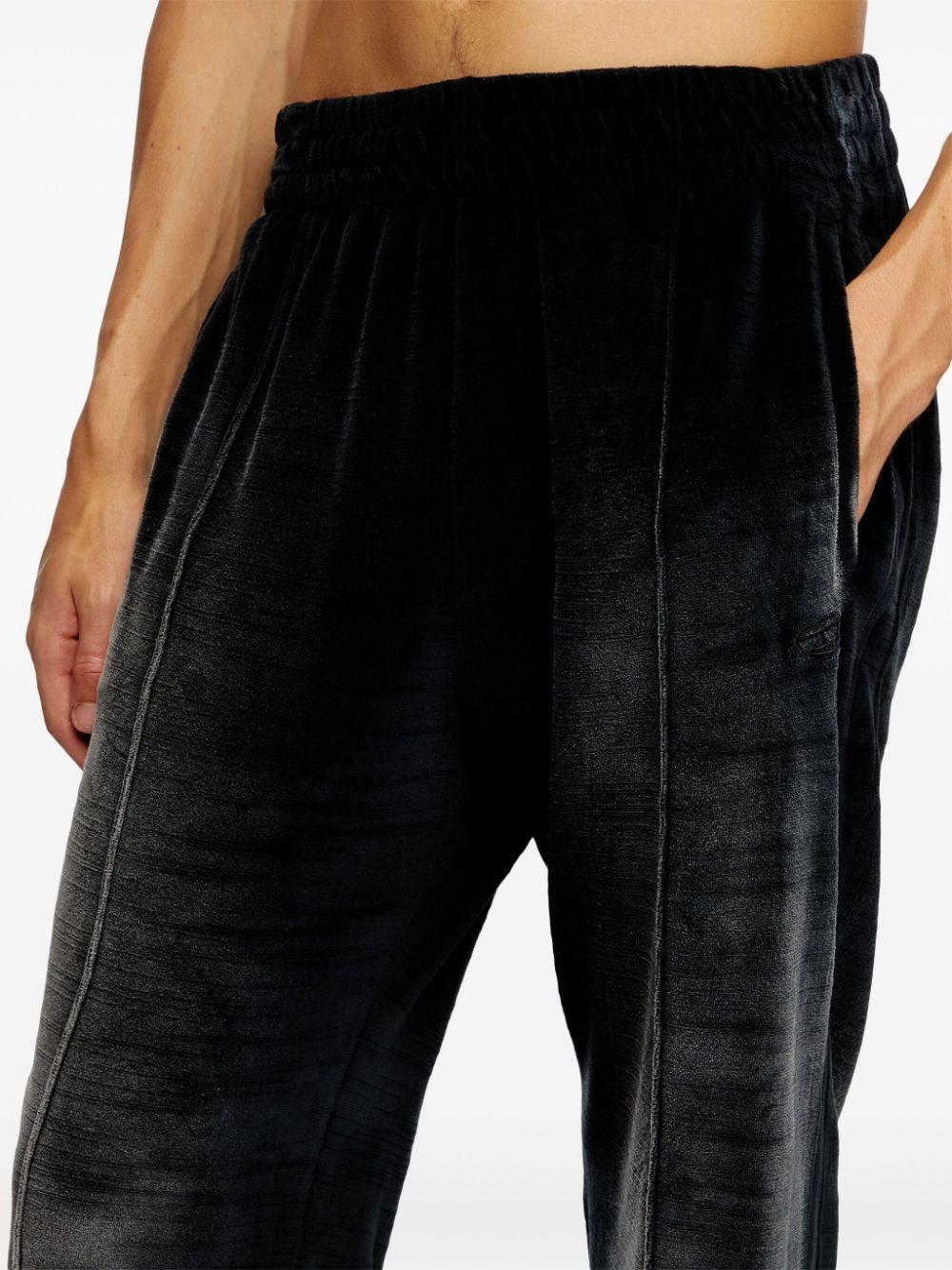 DIESEL メンズ ブラック P-ozamp トラックパンツ ジーンズ DIESEL メンズ ブラック P-ozamp トラックパンツ ジーンズ