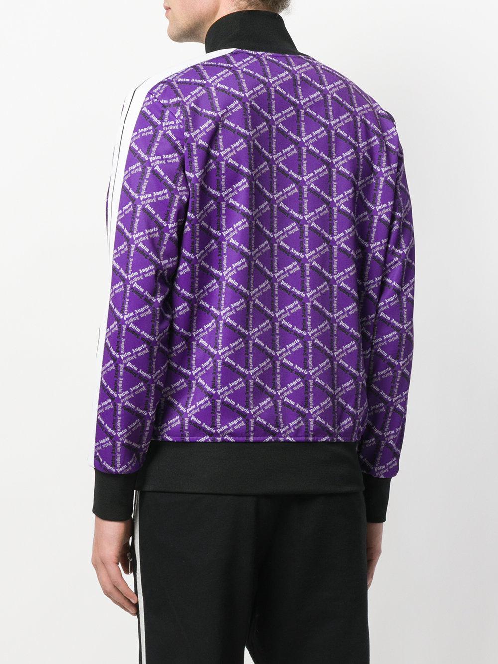 palm angels monogram jacket