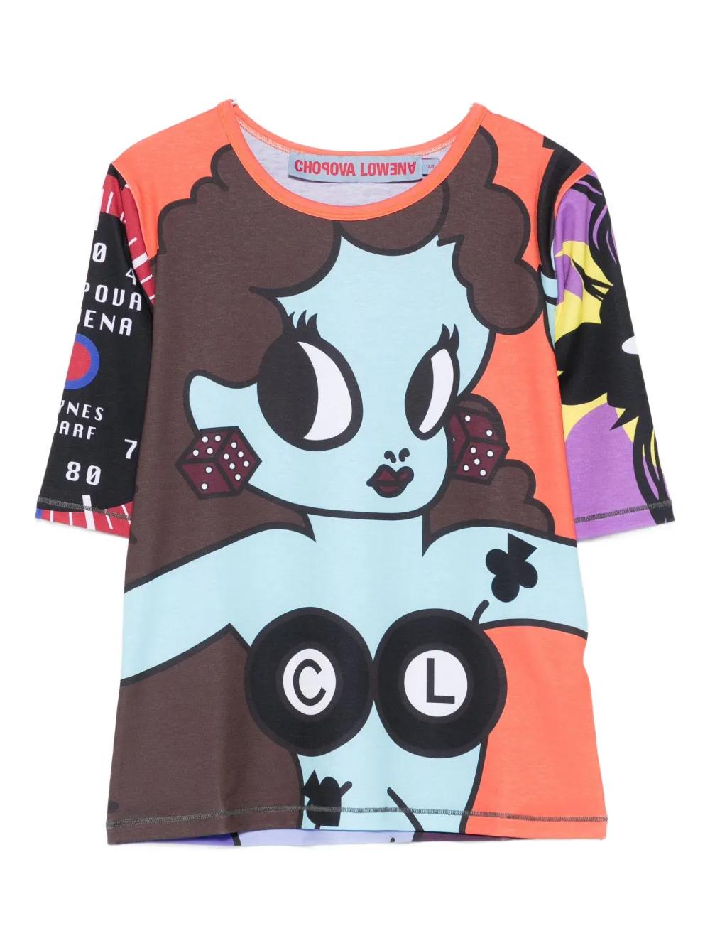 chopova lowena 花柄半袖トップス メッシュトップス chopova lowena 花柄半袖トップス メッシュトップス - メルカリ