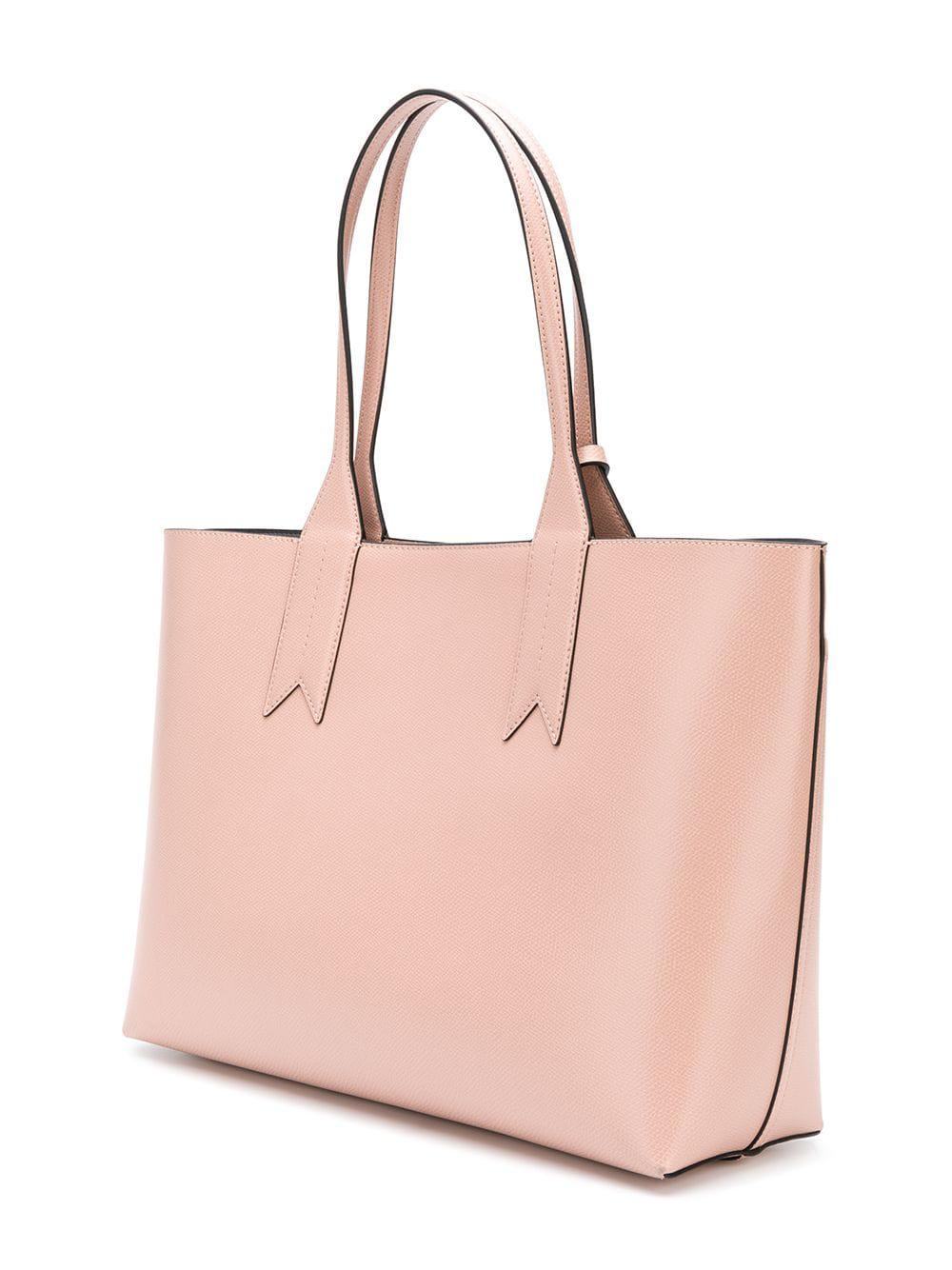 Emporio Armani Rectangular Tote Bag in Pink - Lyst