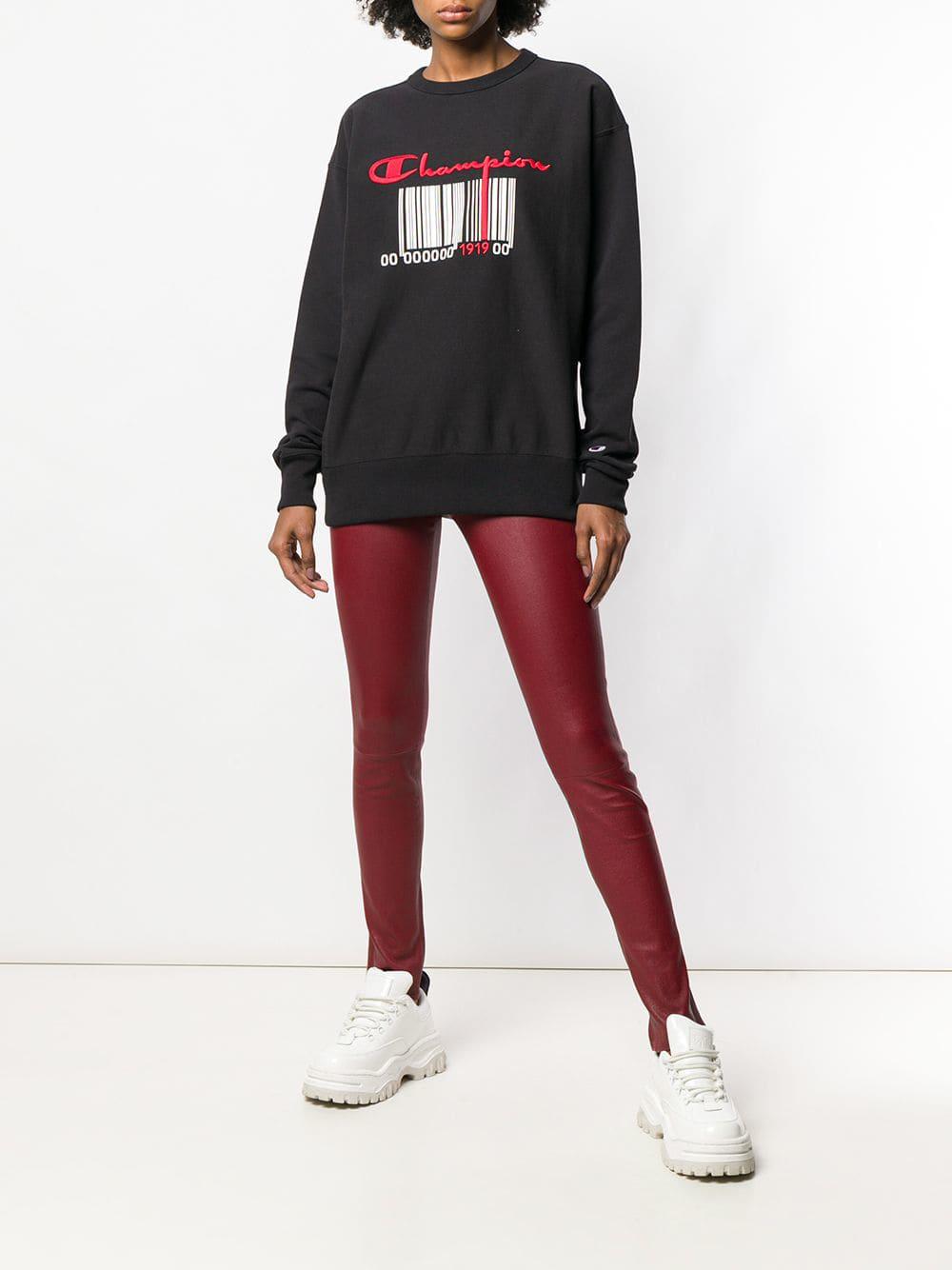 champion barcode sweater