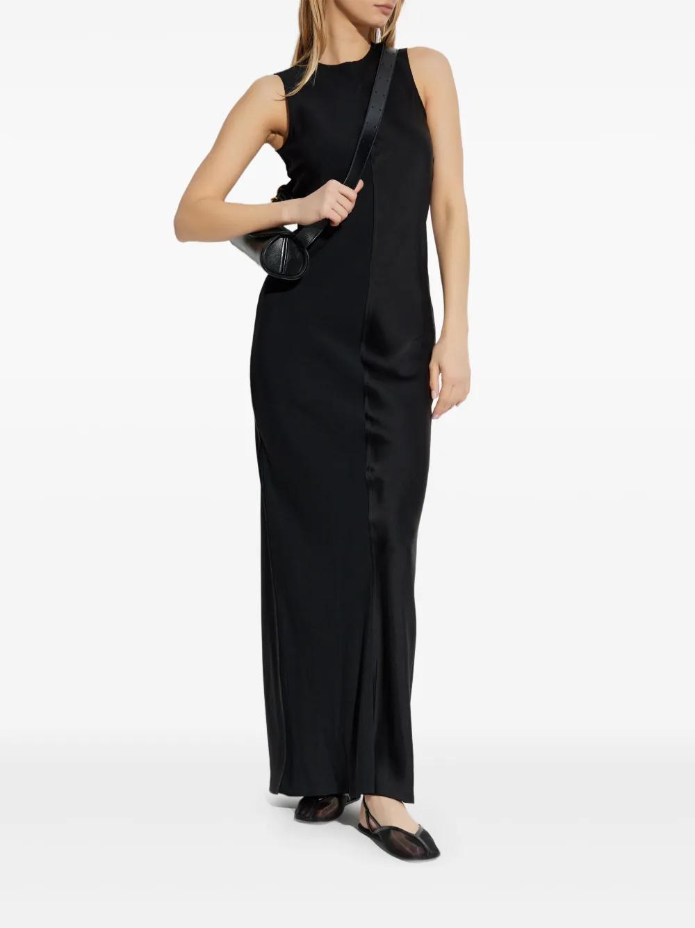 ワンピース AMI PARIS Sleeveless dress AMI Paris Ribbed Jersey Sleeveless Maxi Dress | Black | FARFETCH