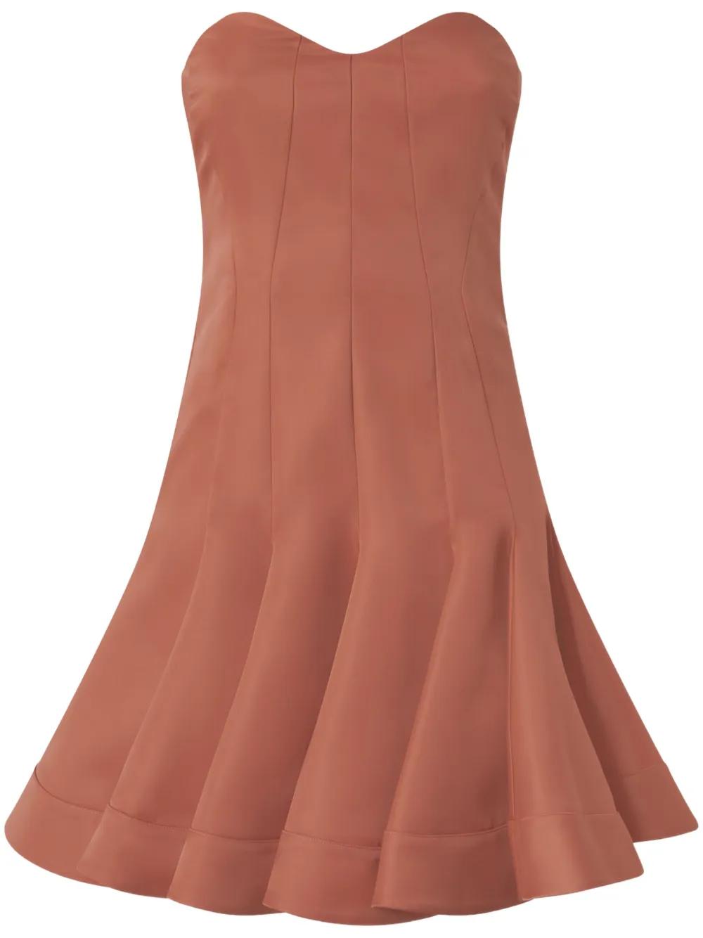 オールインワン・サロペット Pinko Strapless High-Low Dress With Sweetheart Neckline Pinko Strapless High-low Dress With Sweetheart Neckline In