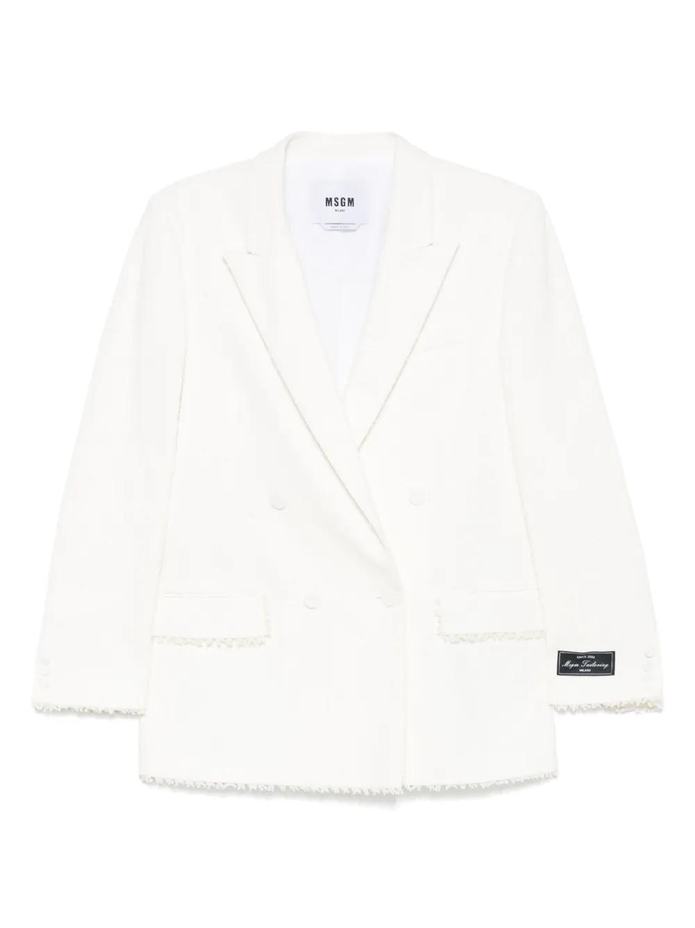 MSGM ジャケット ホワイト系 レディース MSGM ジャケット | オンラインセールは最大62%オフ