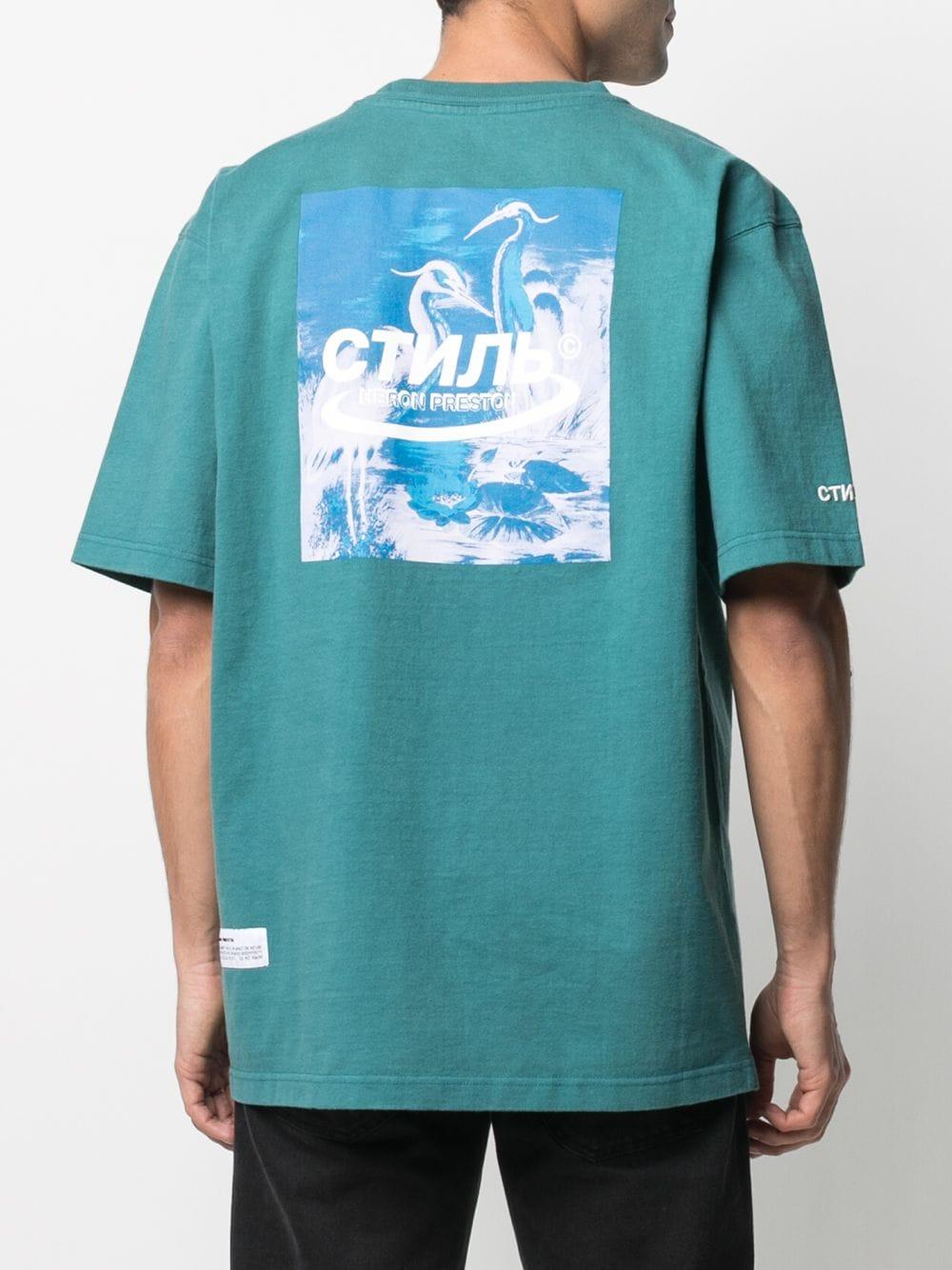 Heron Preston Periodic Table Oversize T-shirt in Blue for Men | Lyst