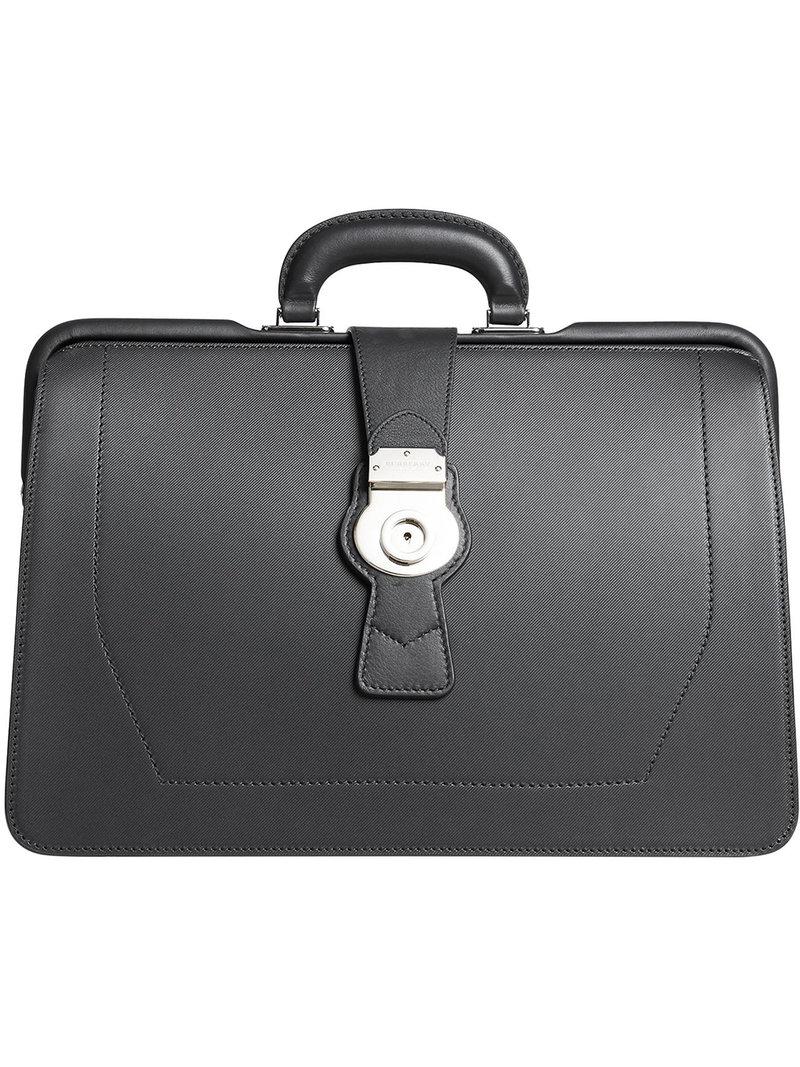 Burberry Dk88 Doctor's Bag in Black for Men | Lyst
