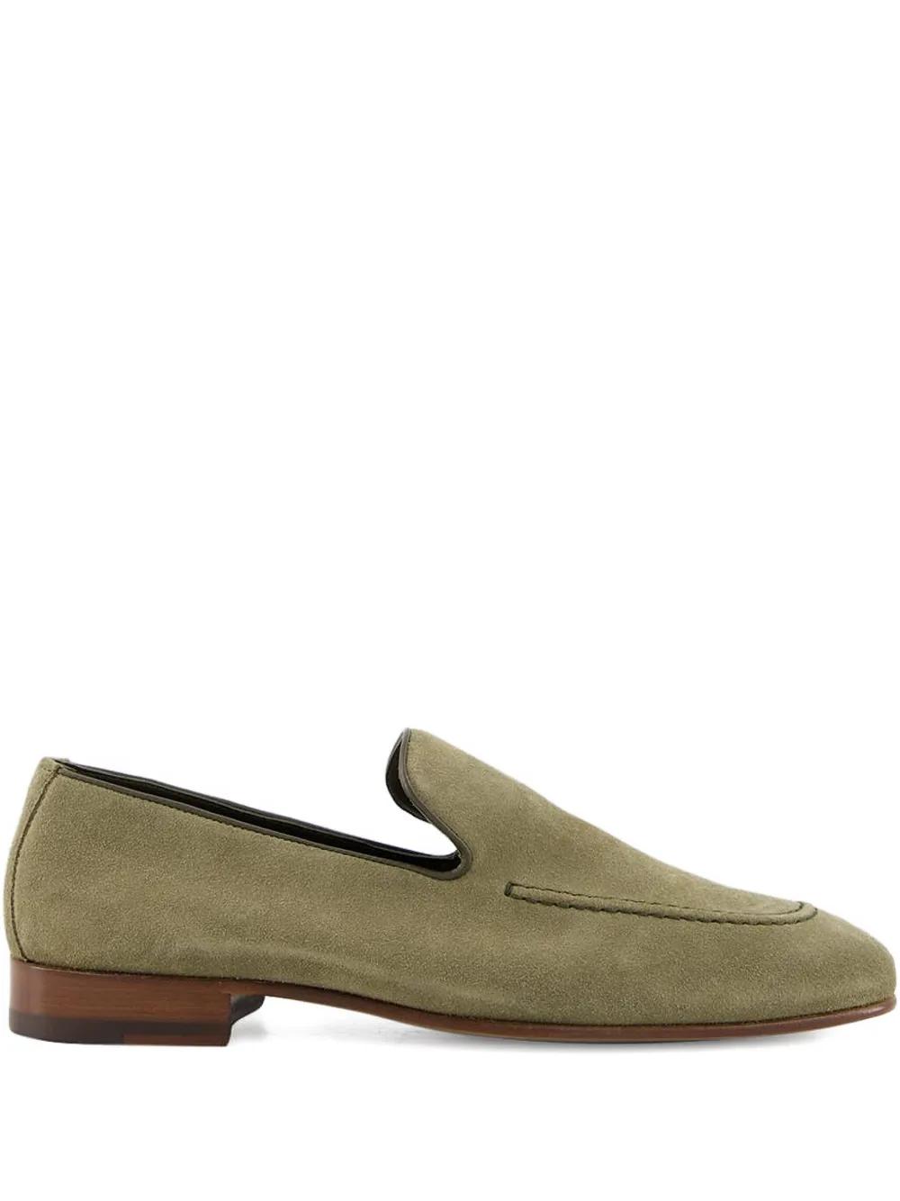 Green Manolo Blahnik Slip-on shoes for Men | Lyst display picture 3