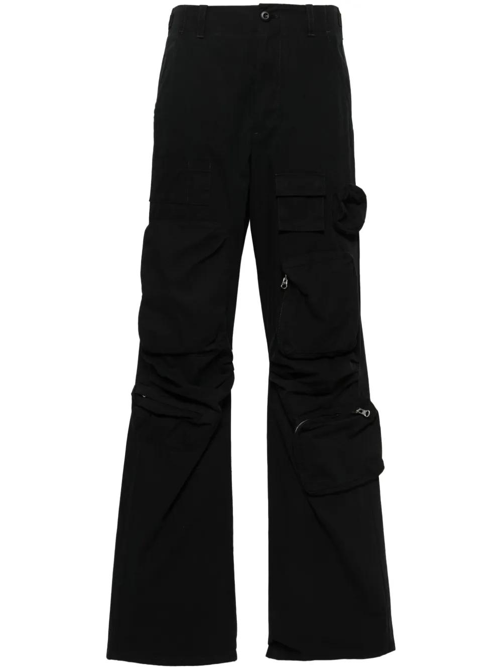 MM6 by Maison Margiela ストレート カーゴパンツ ブラック | Lyst MM6 by Maison Margiela ストレート カーゴパンツ ブラック | Lyst