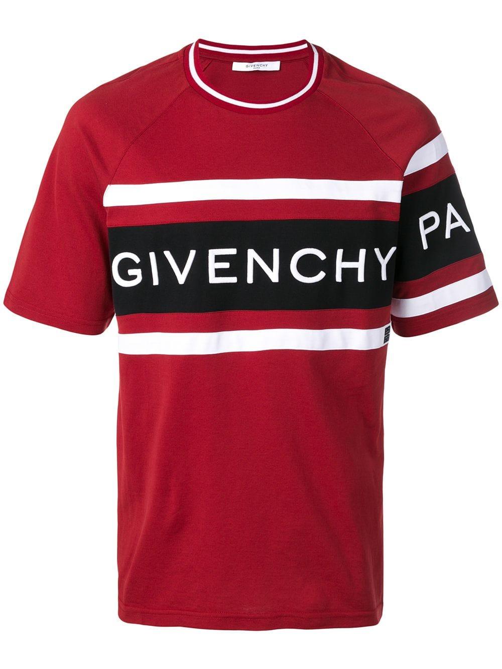givenchy red t shirt