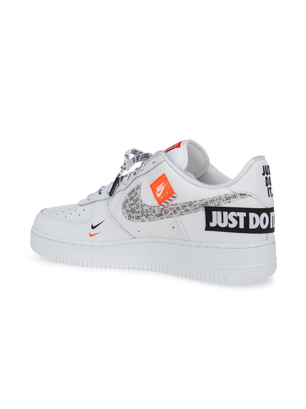 Nike Leather Air Force 1 '07 Premium Jdi Sneakers in White for Men - Lyst
