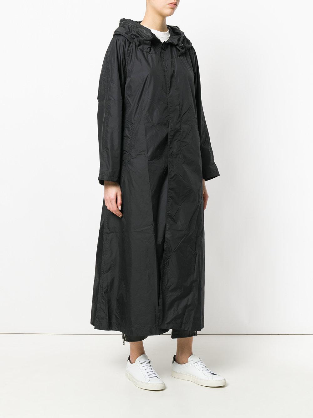 ankle length raincoat