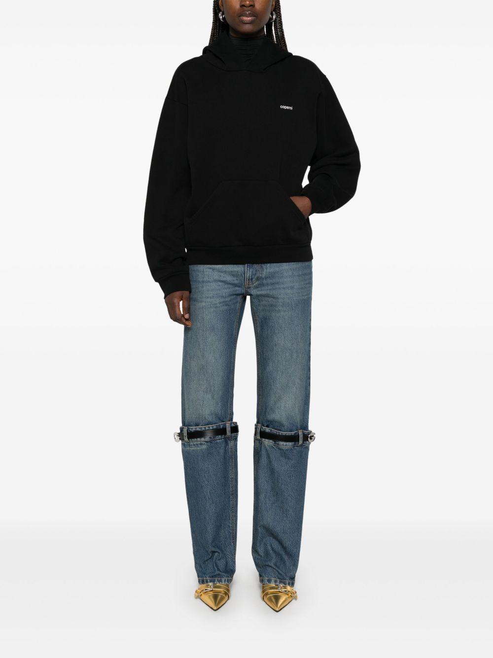 Coperni Horn Hoodie in Black | Lyst Coperni Horn Hoodie in Black | Lyst