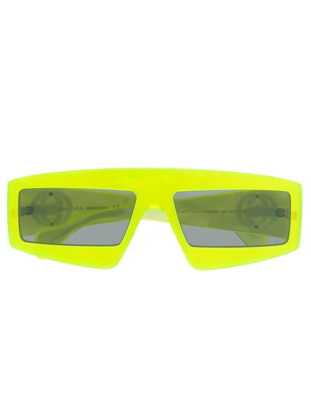 gucci neon glasses