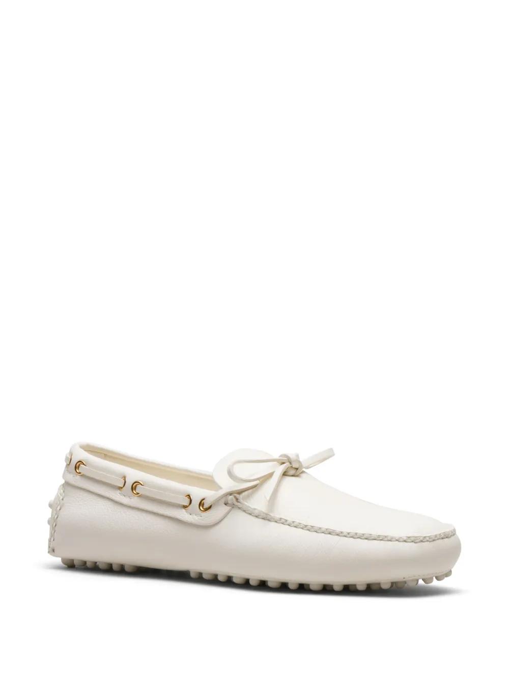The Original Car Shoe White Leather Slip-On Loafers Amazon.com | Josmo Boys Loafer Boat Shoes - Penny Loafers  main image 4