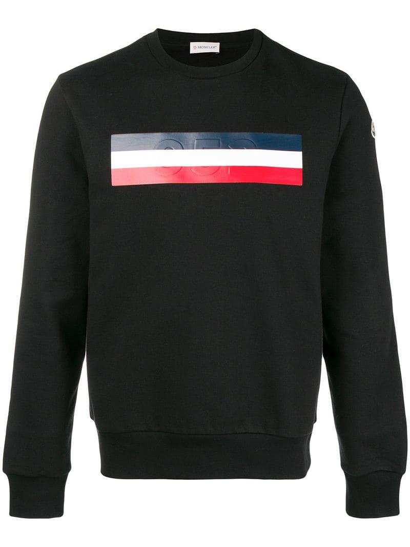 Moncler 952 Sweatshirt in Black for Men | Lyst