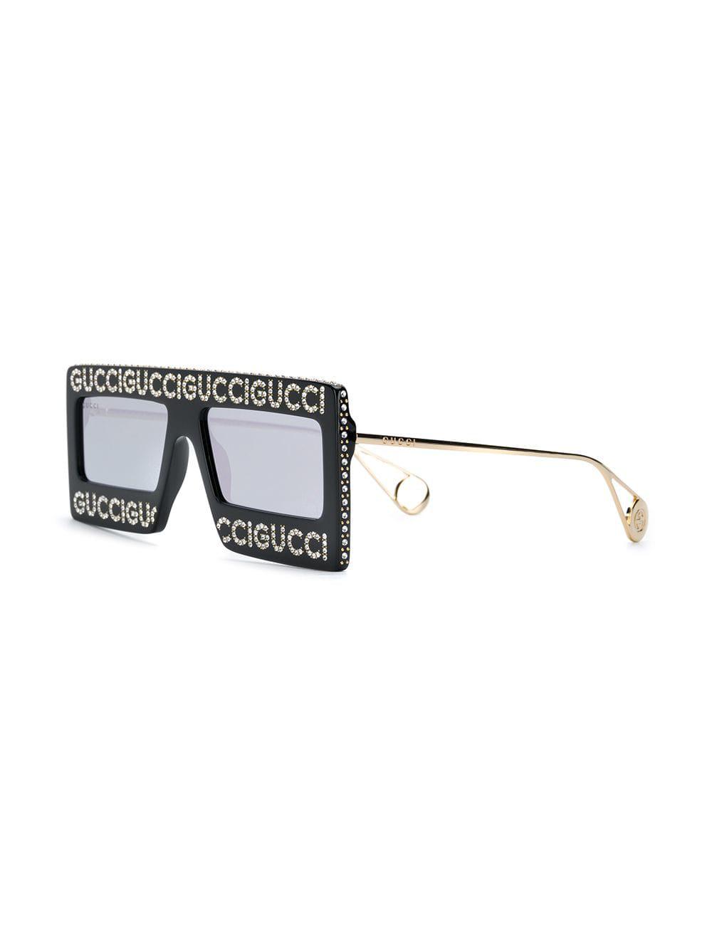 gucci glasses logo