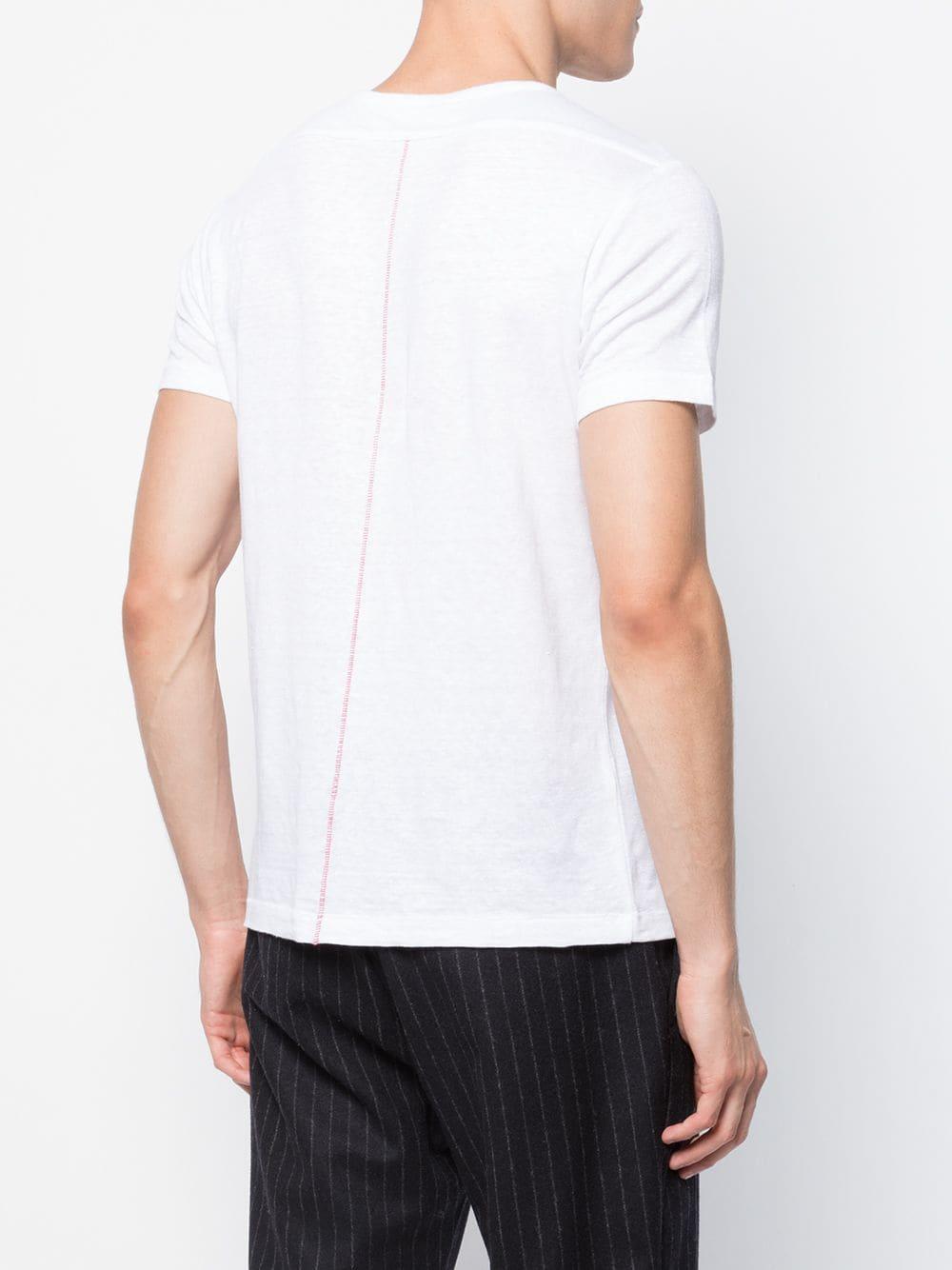 Homecore Linen Eole T-shirt in White for Men - Lyst