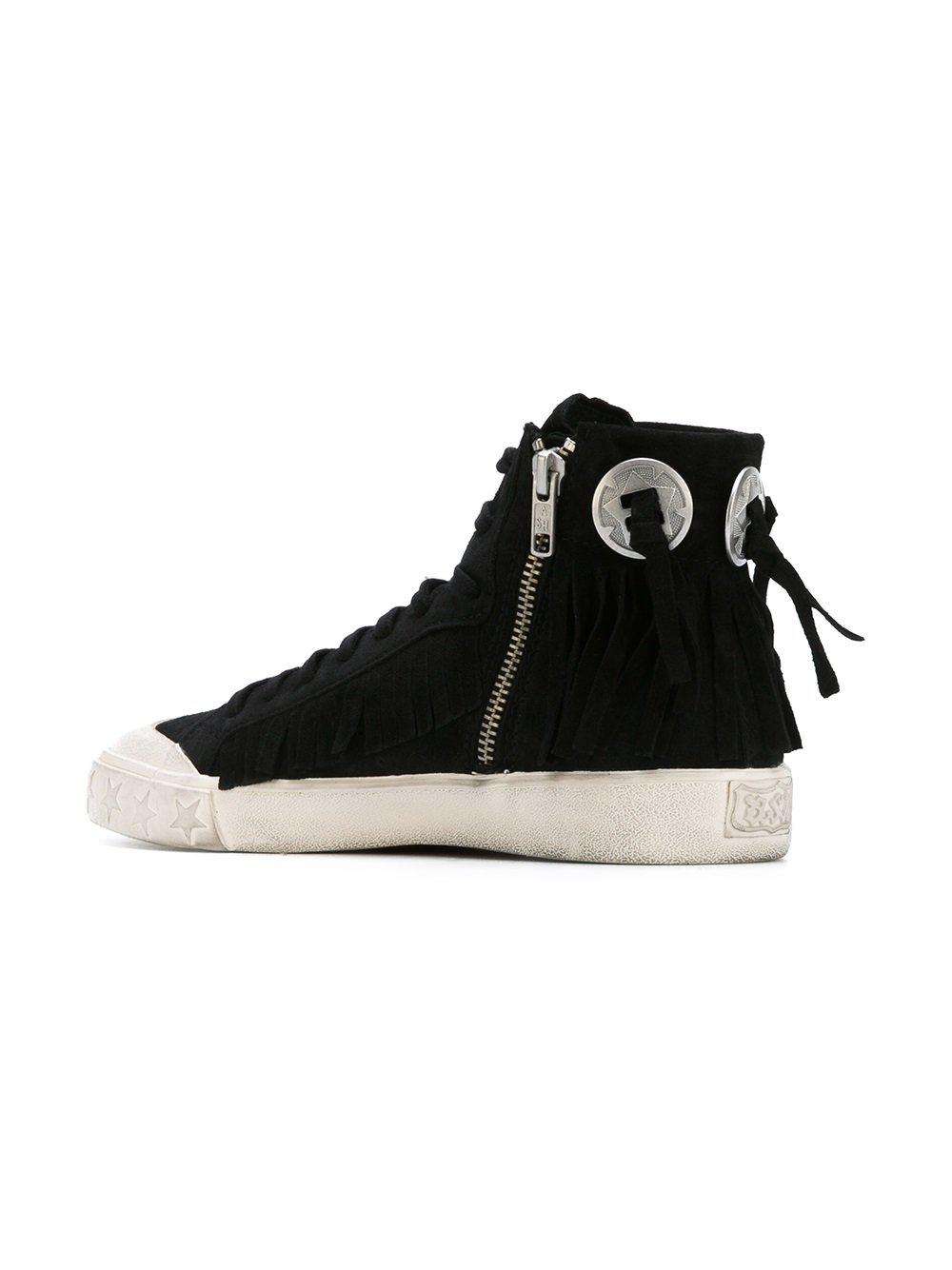 ash high top trainers womens